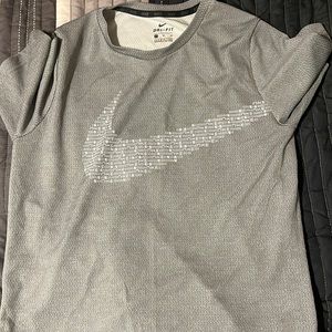 Gray Nike Dri fit Tee
